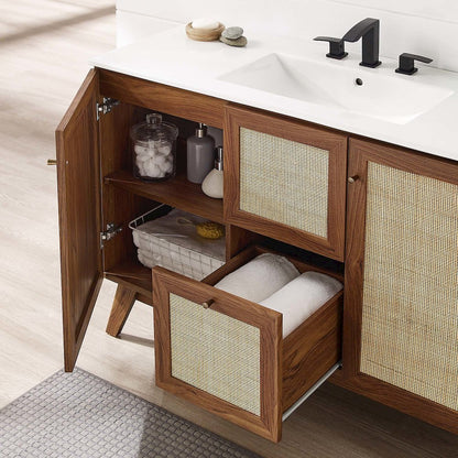 48” Single or Double Sink Bathroom Vanity Cabinet (Sink Basin Not Included)