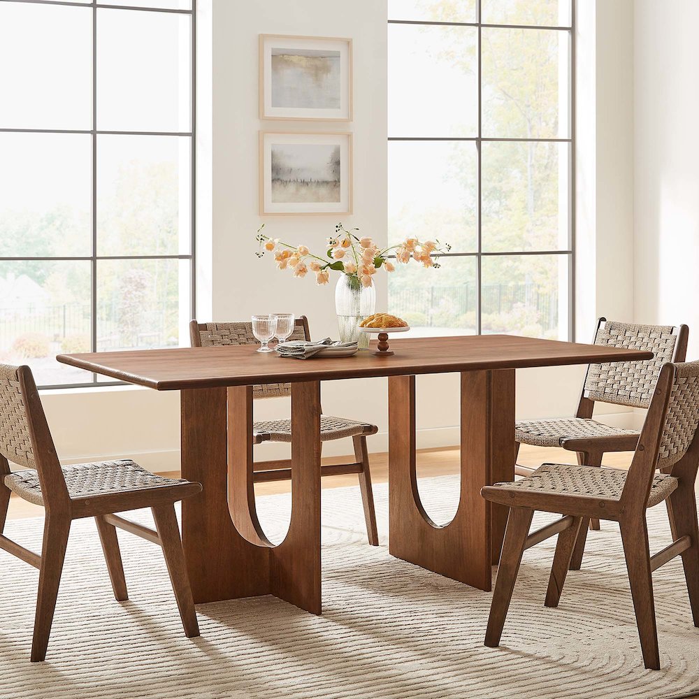 Rivian Rectangular 70" Wood Dining Table