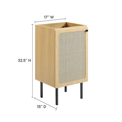 Chaucer 18" Bathroom Vanity Cabinet (Sink Basin Not Included)