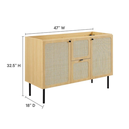 Chaucer 48" Bathroom Vanity Cabinet (Sink Basin Not Included)