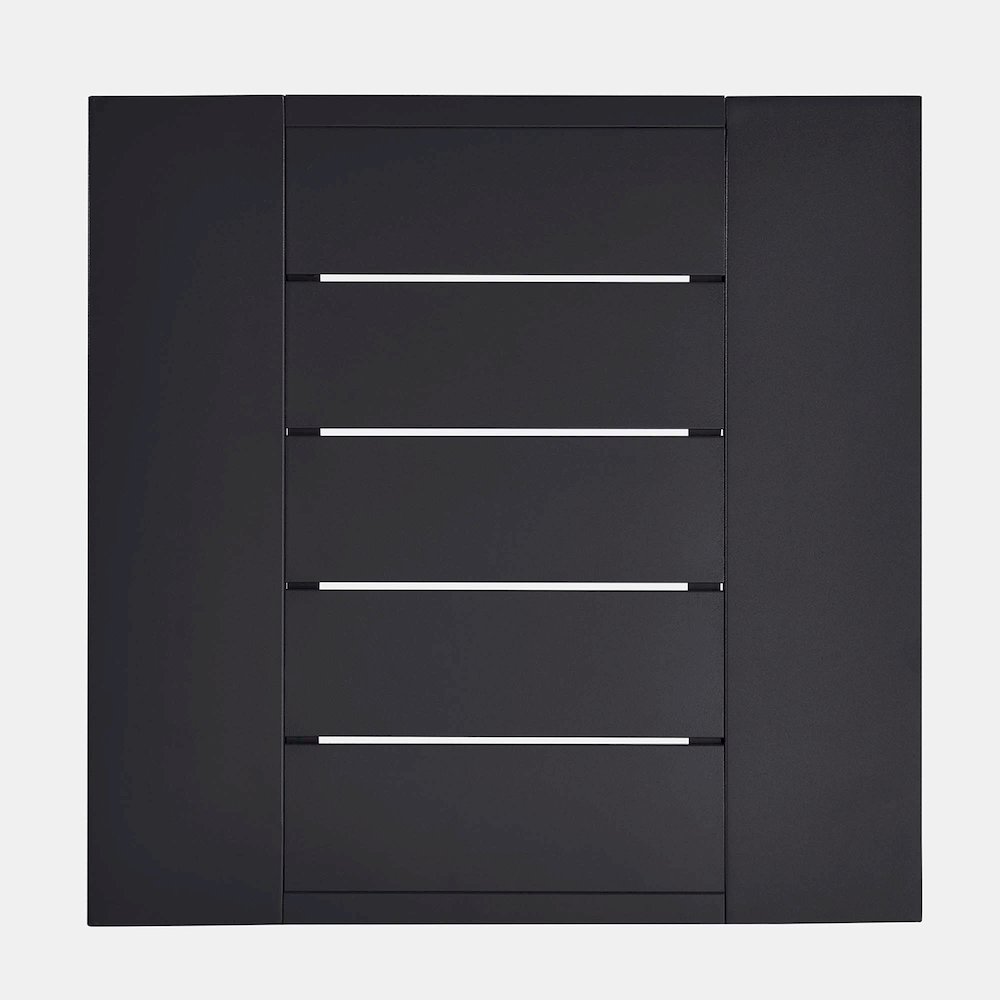 Tahoe Outdoor Patio Powder-Coated Aluminum End Table