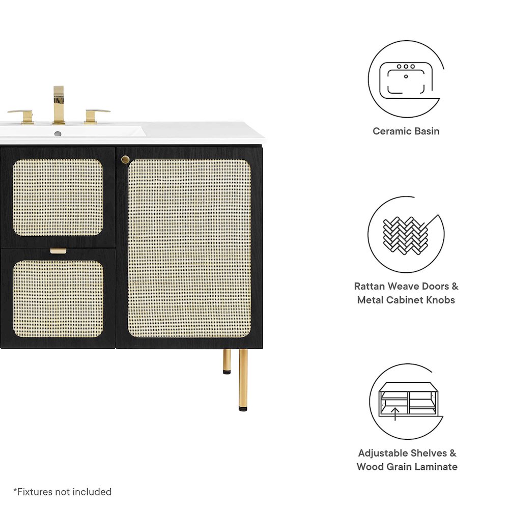 Chaucer 48" Single Sink Bathroom Vanity