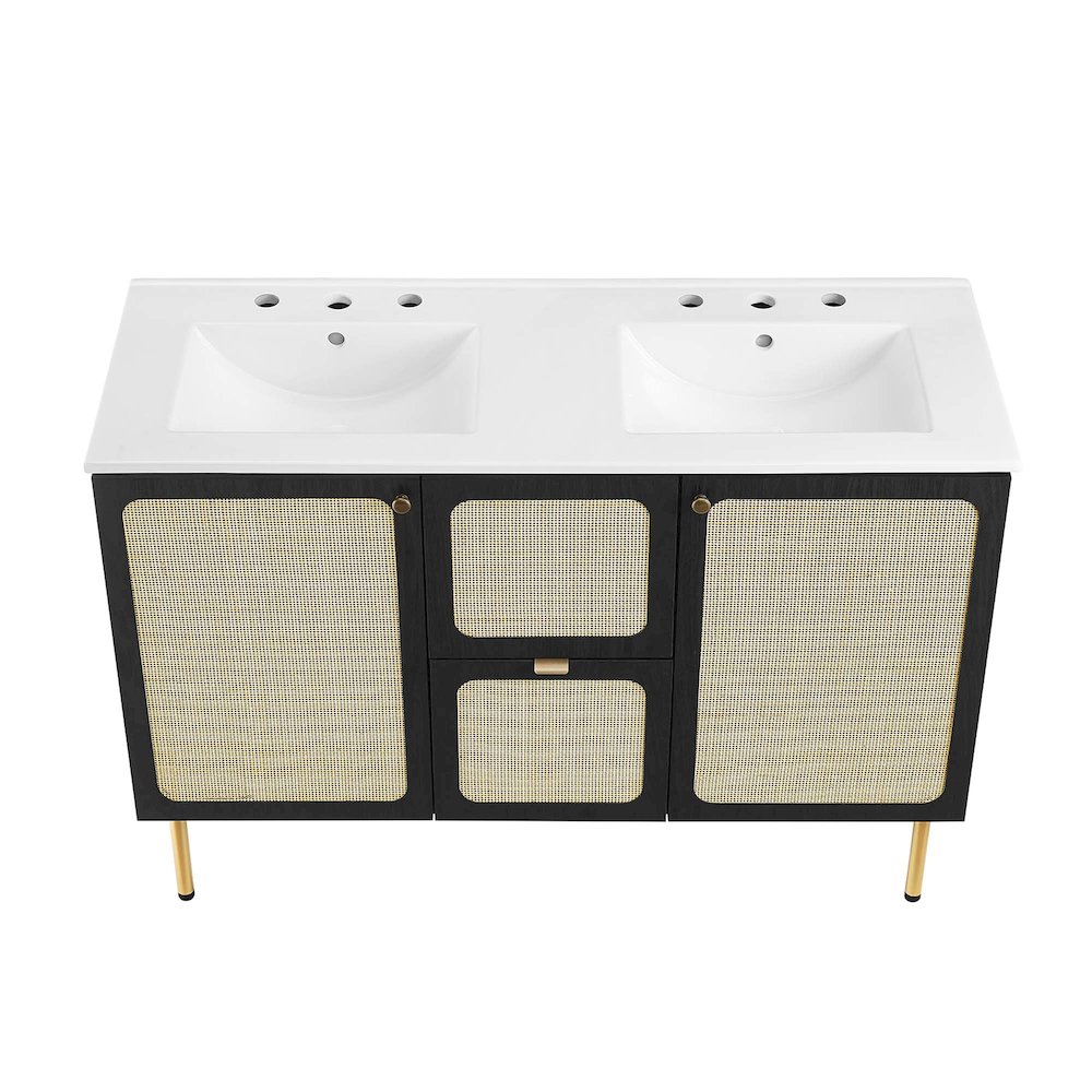 Chaucer 48" Double Sink Bathroom Vanity