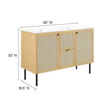 Chaucer 48" Double Sink Bathroom Vanity