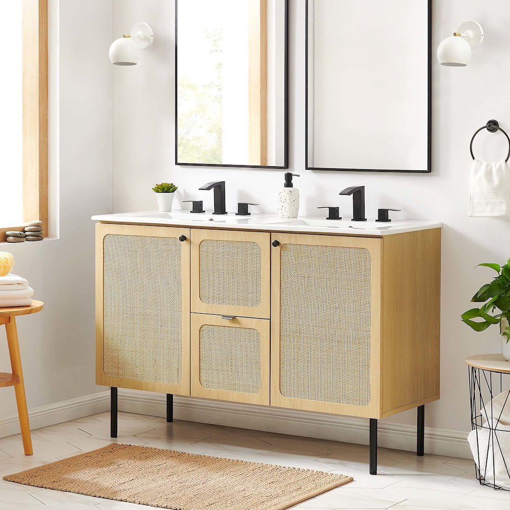 Chaucer 48" Double Sink Bathroom Vanity