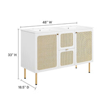Chaucer 48" Double Sink Bathroom Vanity