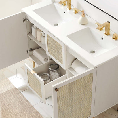 Chaucer 48" Double Sink Bathroom Vanity