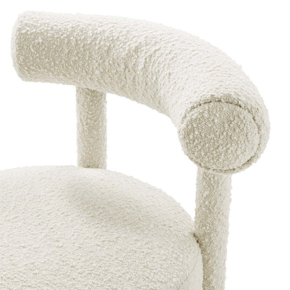 Toulouse Boucle Fabric Dining Chair Set of 2