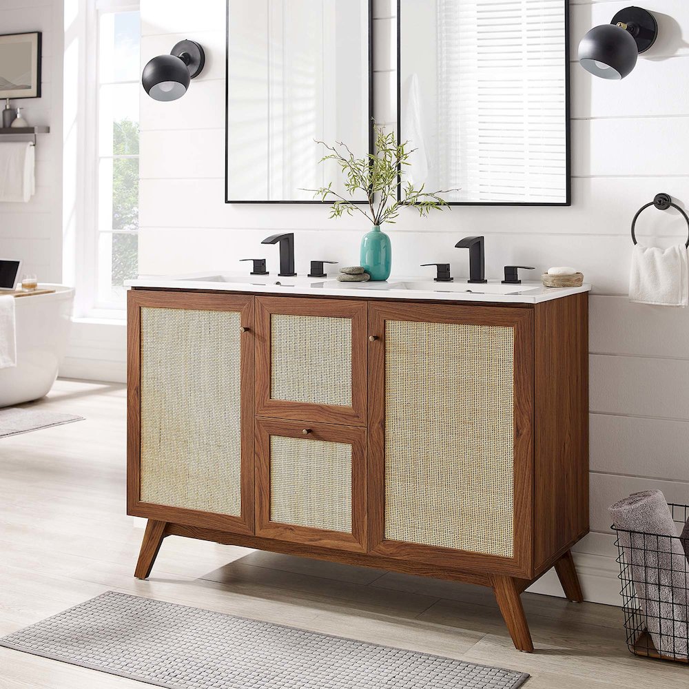 Soma 48” Double Sink Bathroom Vanity
