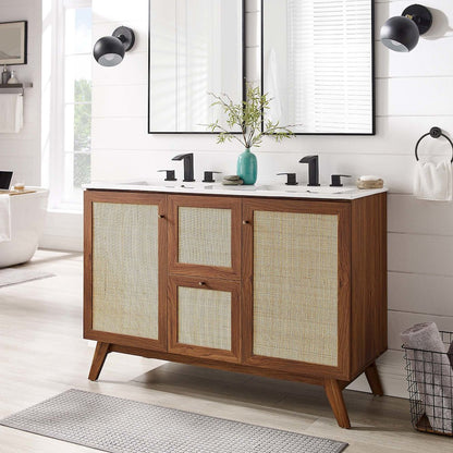 Soma 48” Double Sink Bathroom Vanity