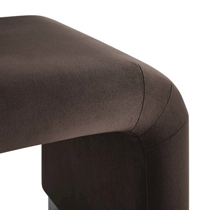 Koda Performance Velvet Waterfall Stool