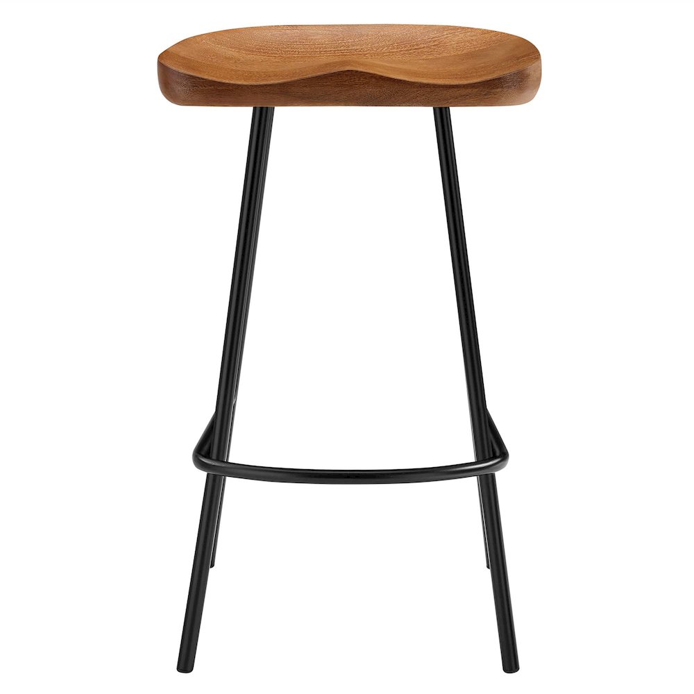 Concord Backless Wood Counter Stools Set of 2
