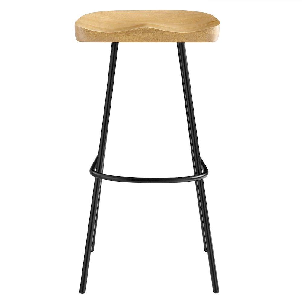 Concord Backless Wood Bar Stools Set of 2