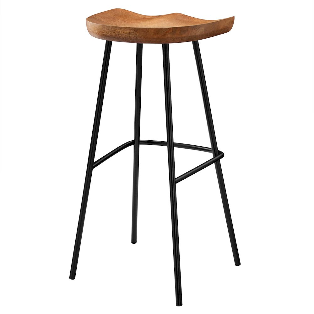 Concord Backless Wood Bar Stools Set of 2