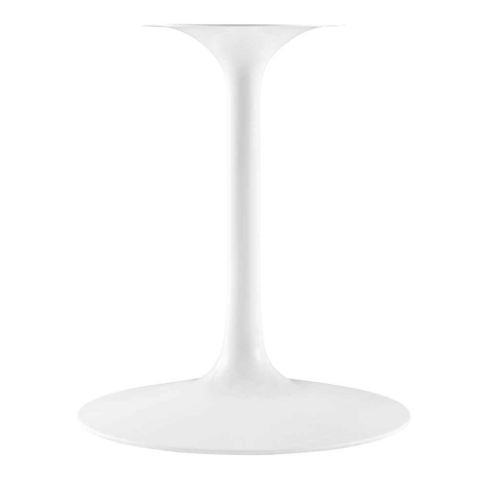 Lippa 48" Round Faux Travertine Dining Table