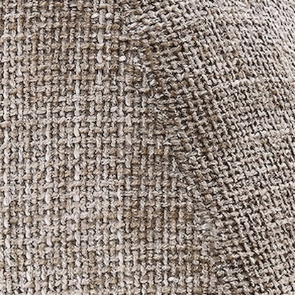 FurniFact Chenille Upholstered Accent Chair with Cushion, Khaki
