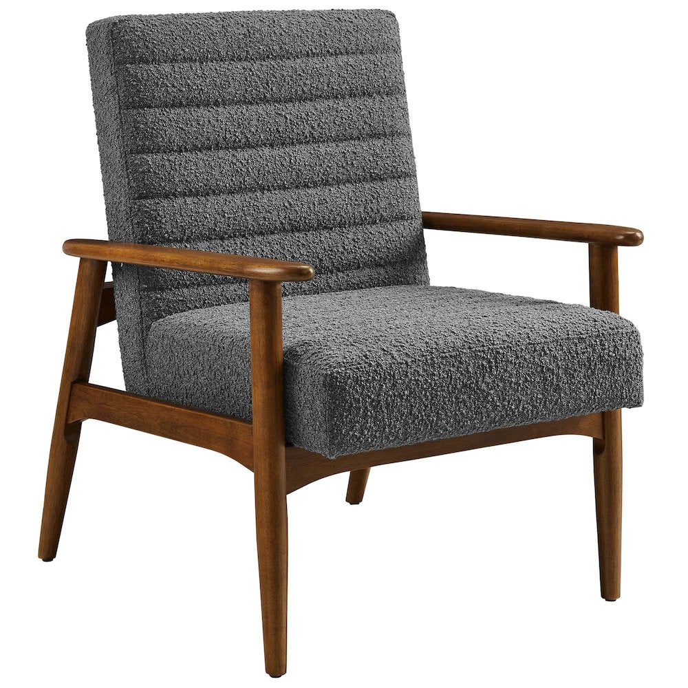 Jensen Boucle Fabric Accent Chair
