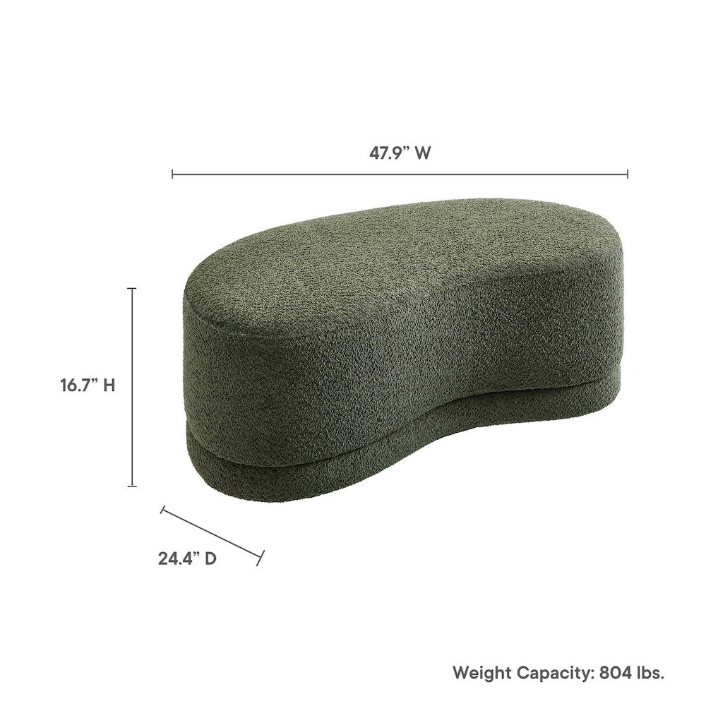 Nimbus 48" Upholstered Ottoman Bench