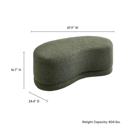 Nimbus 48" Upholstered Ottoman Bench