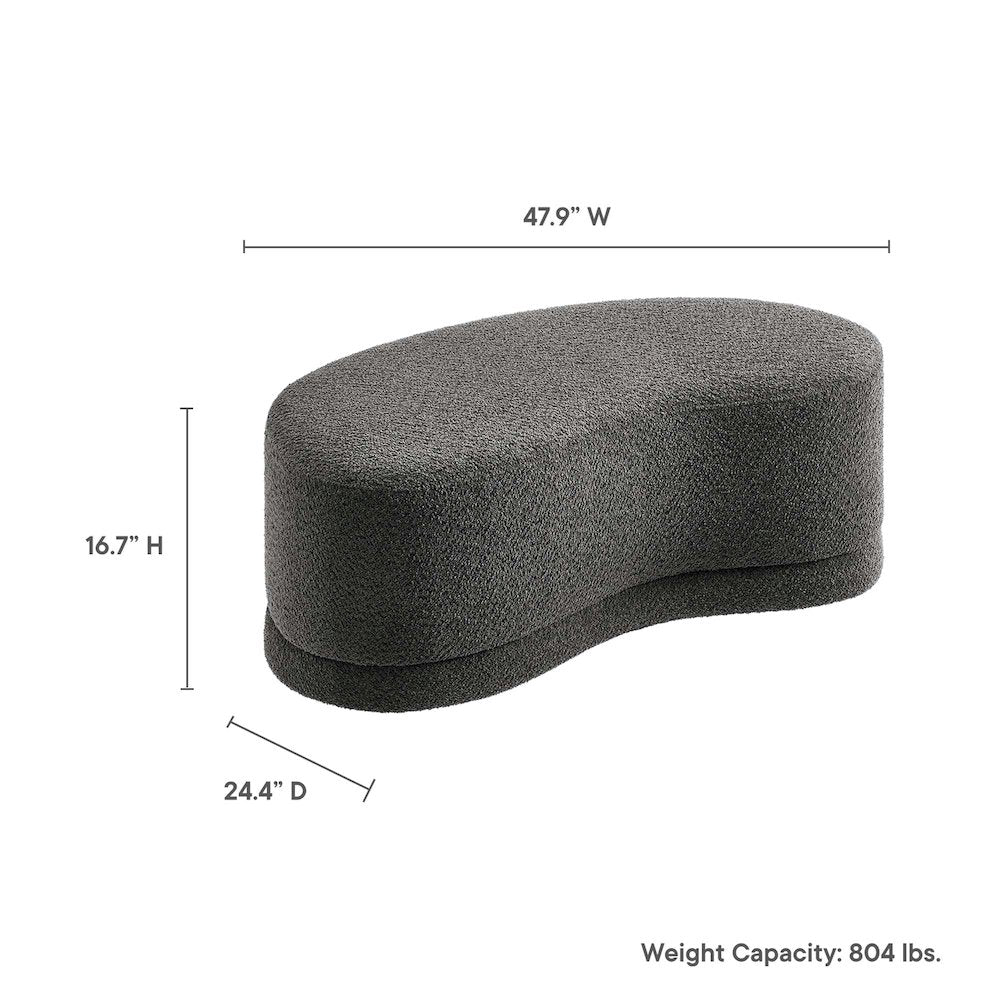 Nimbus 48" Upholstered Ottoman Bench
