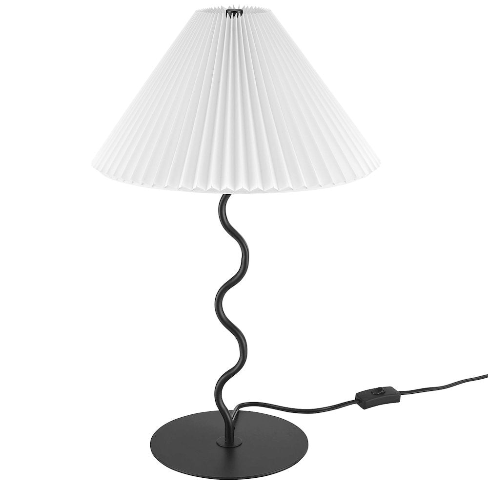 Wave Squiggle Table Lamp