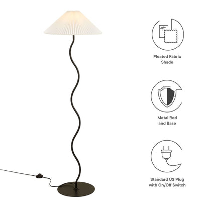 Wave Squiggle Floor Lamp