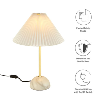 Illusion Marble Dome Table Lamp