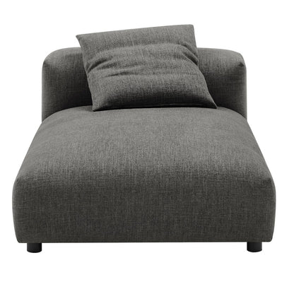 Solace Modular Upholstered Fabric Armless Chaise Lounge