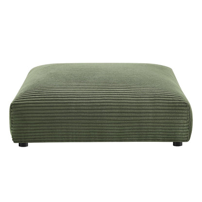 Solace Modular Corduroy Upholstered Ottoman