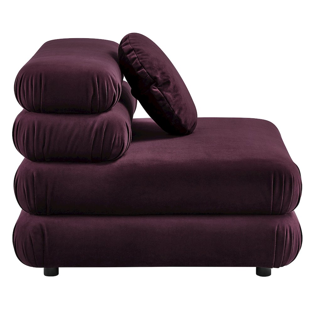 Jubilee 3-Piece Modular Performance Velvet Sectional Sofa