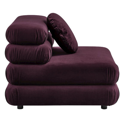 Jubilee 3-Piece Modular Performance Velvet Sectional Sofa
