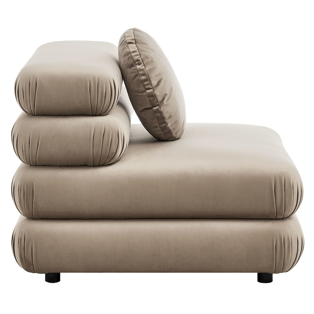 Jubilee 3-Piece Modular Performance Velvet Sectional Sofa
