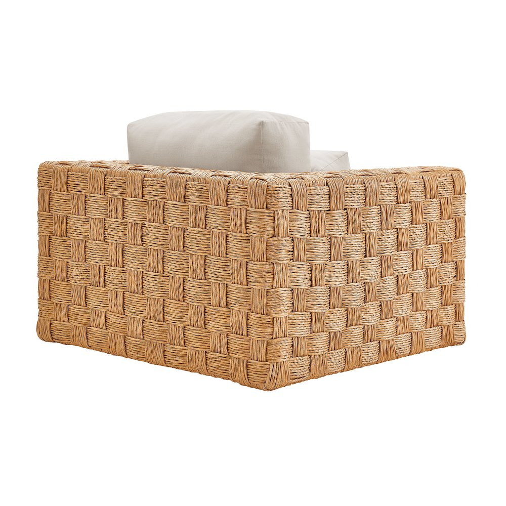Thames Outdoor Patio Wicker Outdoor Patio Rattan Armchair