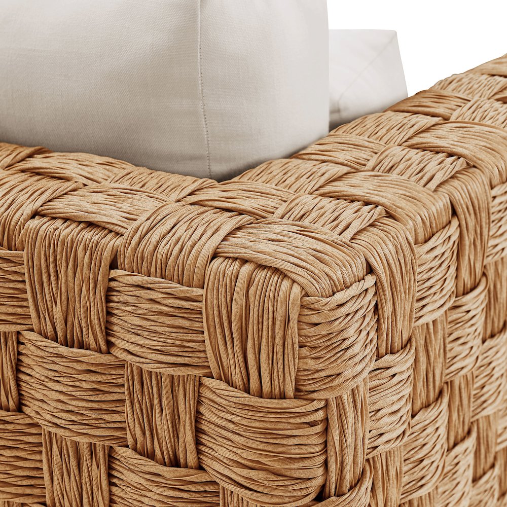 Thames Outdoor Patio Wicker Outdoor Patio Rattan Armchair
