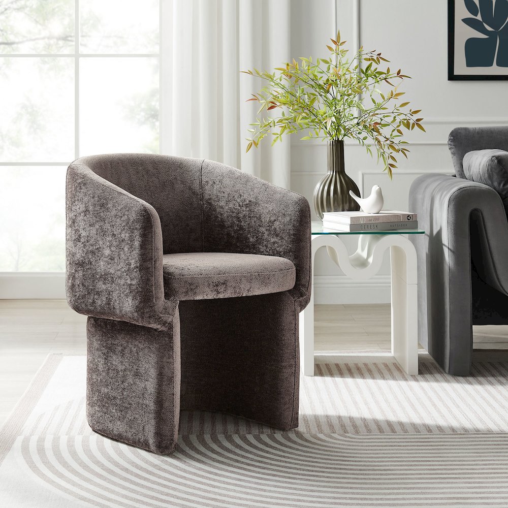 Verity Chenille Dining Armchair