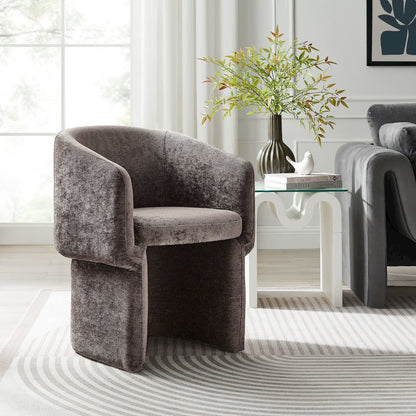 Verity Chenille Dining Armchair
