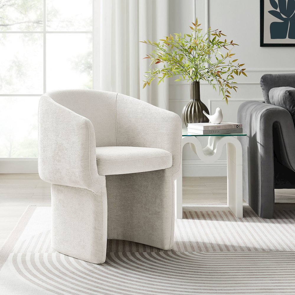 Verity Chenille Dining Armchair