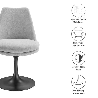 Lippa Swivel Dining Upholstered Side Chair