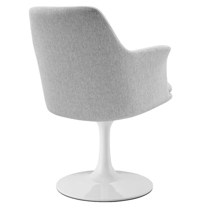 Lippa Swivel Dining Upholstered Armchair