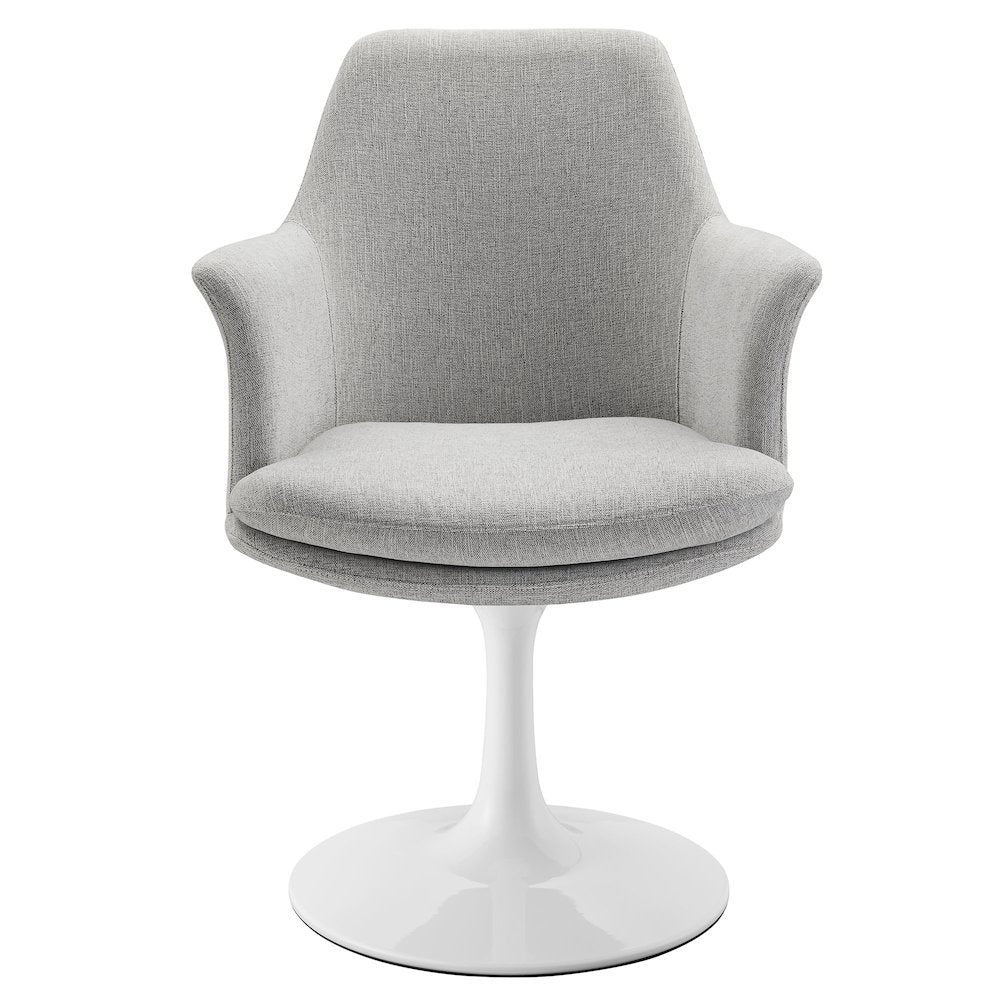 Lippa Swivel Dining Upholstered Armchair