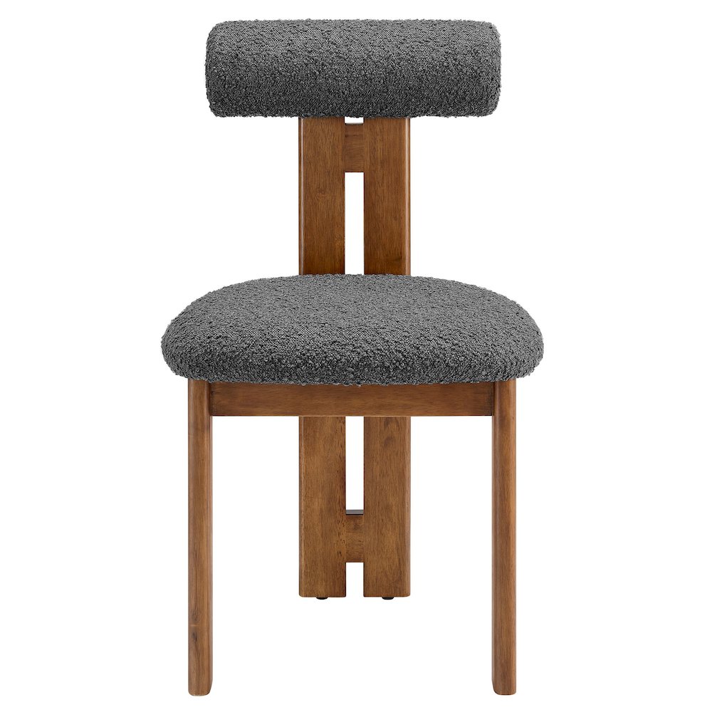 Torian Boucle Fabric Dining Chair Set of 2