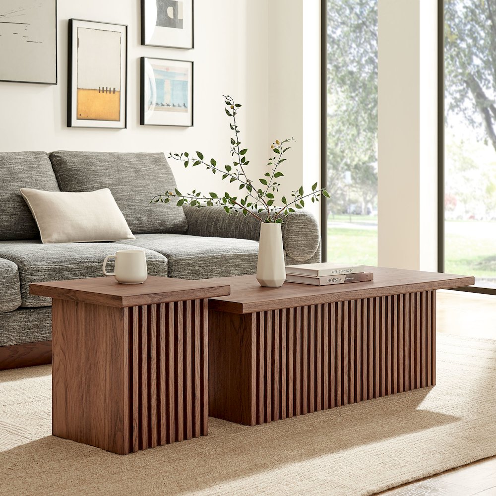 Render Nesting Coffee Tables Set of 2