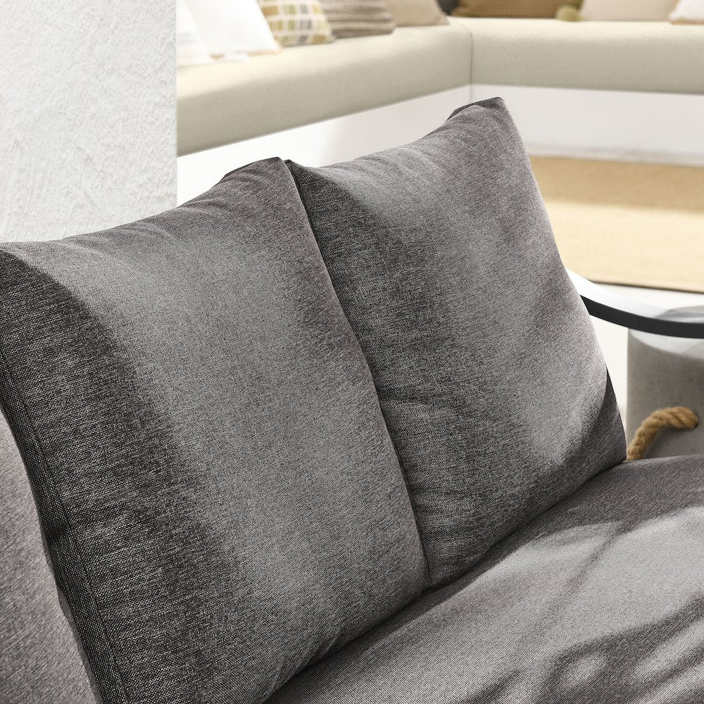 Terrace Outdoor Patio Aluminum Sofa