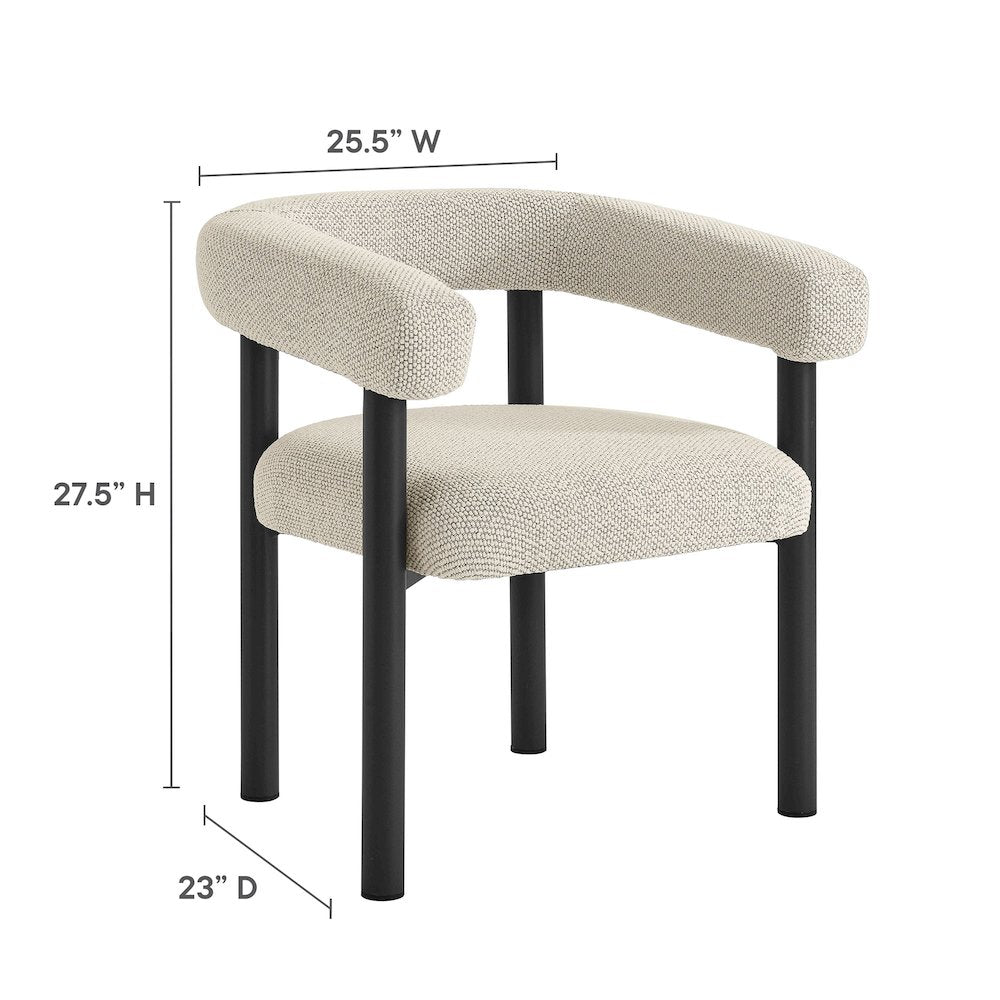 Nautica Outdoor Patio Aluminum Dining Armchairs Set of 2