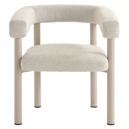 Nautica Outdoor Patio Aluminum Dining Armchairs Set of 2