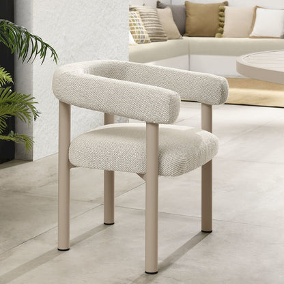 Nautica Outdoor Patio Aluminum Dining Armchairs Set of 2