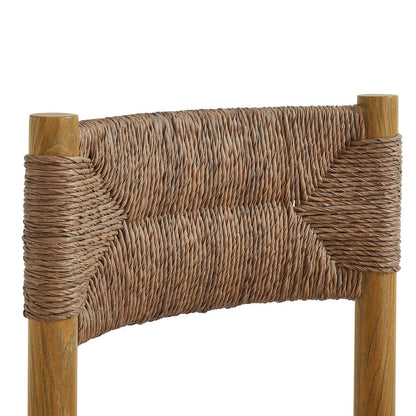 Parkland Outdoor Patio Rattan and Aluminum Dining Side Chairs Set of 2