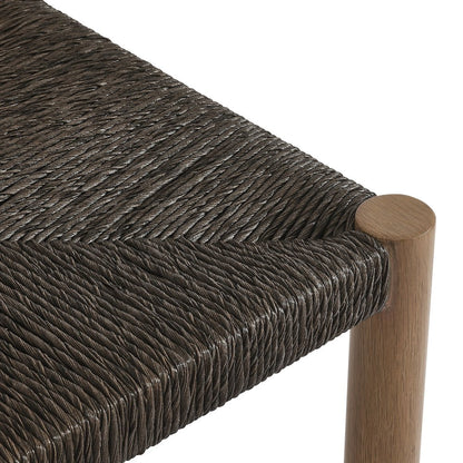 Parkland Outdoor Patio Rattan and Aluminum Counter Stools Set of 2