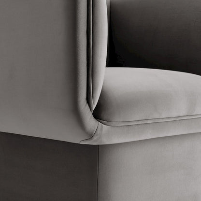 Tate Performance Velvet Accent Chair