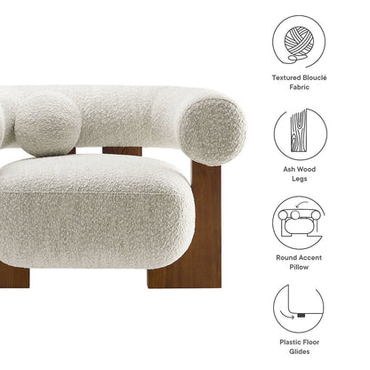 Jace Boucle Accent Chair